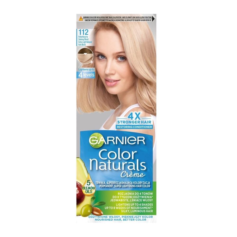 268159 GARNIER COLOR NATURALS FARBA KOLORYZUJĄCA  112    ANTARKTYCZNY SREBRNY BLOND 3600542423946