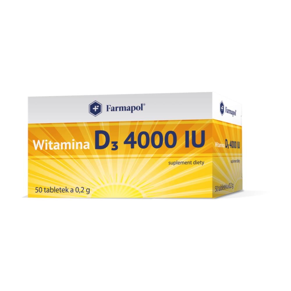 268351 WITAMINA D3 TABLETKI 50 SZT. 4000 IU 5907573300207