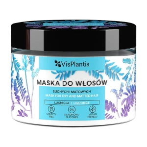 VIS PLANTIS MASKA DO WŁOSÓW 300ML SUCHE I MATOWE LUKRECJA
