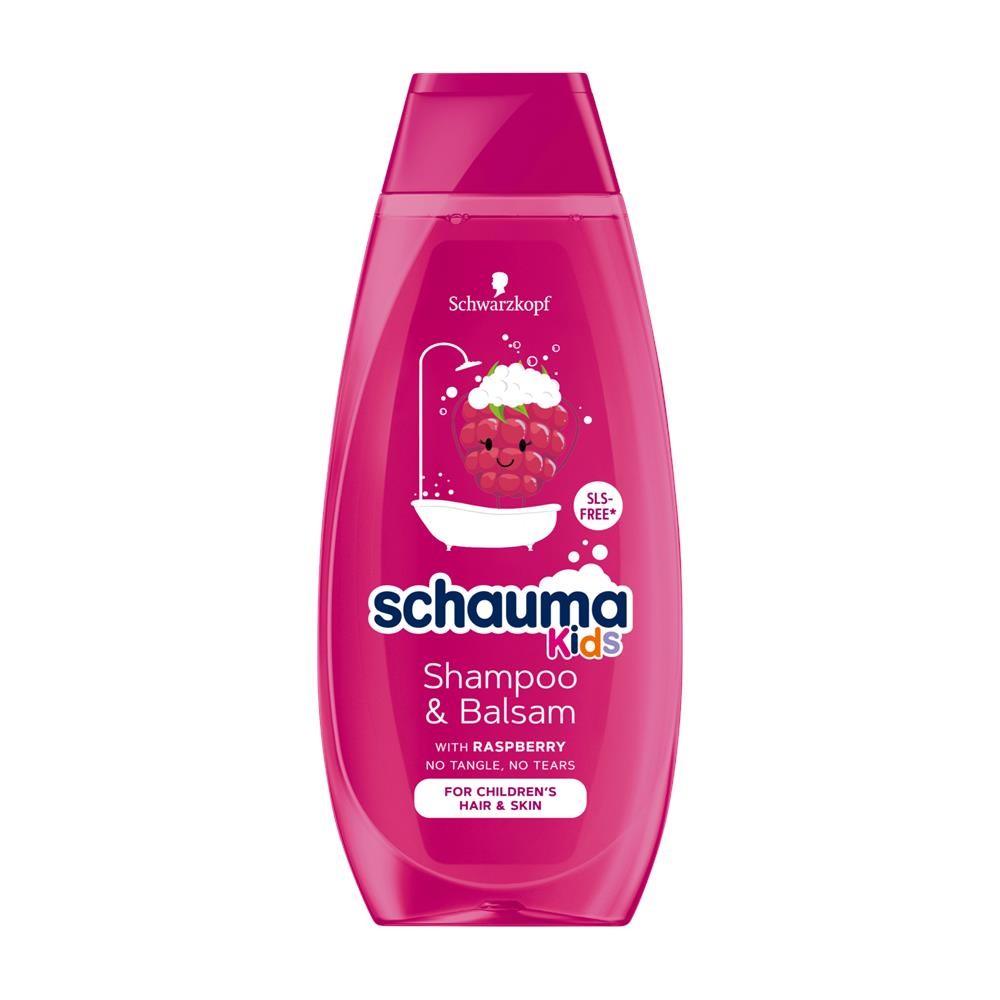 269299 SCHAUMA SZAMPON DO WŁOSÓW WOMEN 400ML KIDS MALINOWY 9000101657593