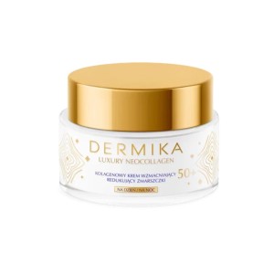 269690 DERMIKA LUXURY NEOCOLLAGEN 50+ KOLAGENOWY KREM DO TWARZY 50ML DZIEŃ/NOC WZMACNIAJĄCY 5902046767877
