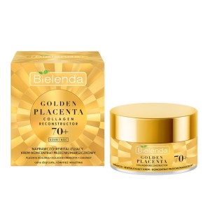 270458 BIELENDA GOLDEN PLACENTA 70+ KREM DO TWARZY 50ML NAPRAWCZO-REWITALIZUJĄCY CERA DOJRZAŁA 5902169048310