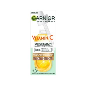 271334 GARNIER SKIN NATURALS VITAMIN C SERUM DO TWARZY 30ML NA PRZEBARWIENIA 3600542483612