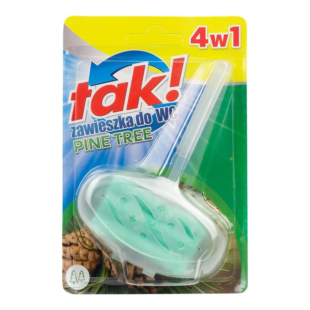 271706 TAK KOSZYK DO WC 40G PINE TREE 5901332001077