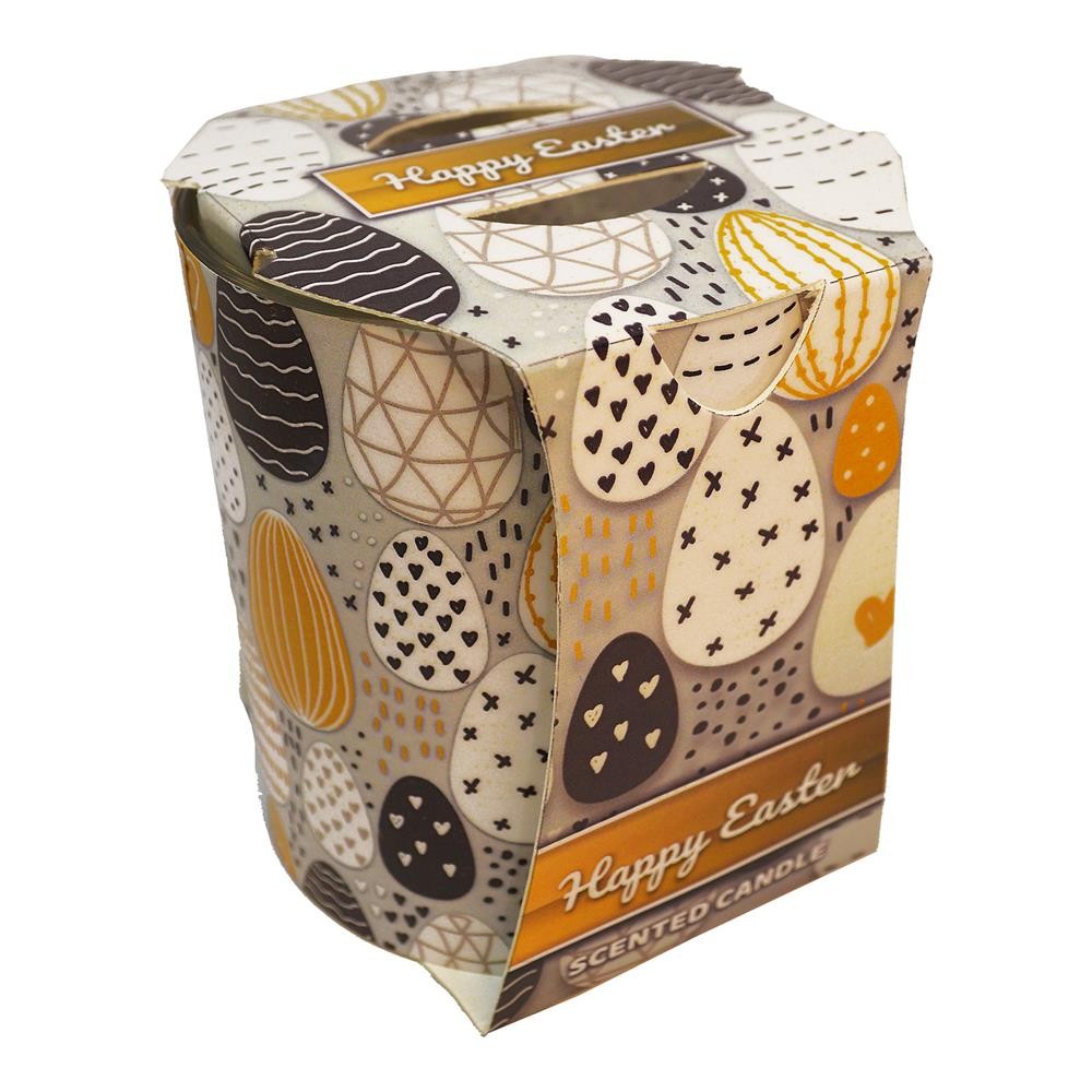 272053 ADMIT ŚWIECA VERONA WIELKANOC HAPPY EASTER GRAY EGGS 5908260636418