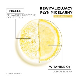 272235 GARNIER SKIN NATURALS VITAMIN C PŁYN MICELARNY 400ML SKÓRA MATOWA,ZMĘCZONA 3600542467643
