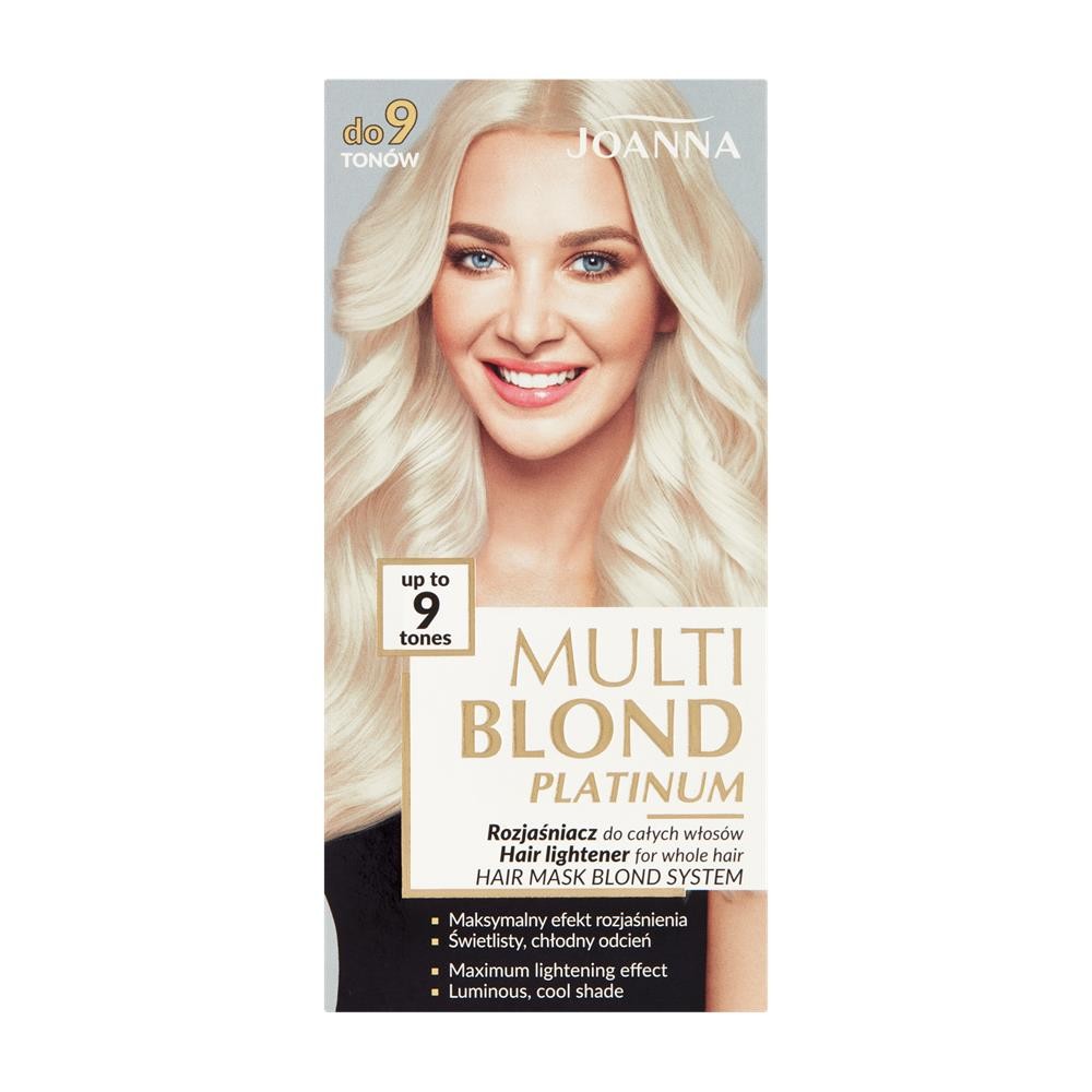 272430 JOANNA ROZJAŚNIACZ MULTI BLOND PLATINUM DO CAŁYCH WŁOSÓW DO 9 TONÓW  5901018020569