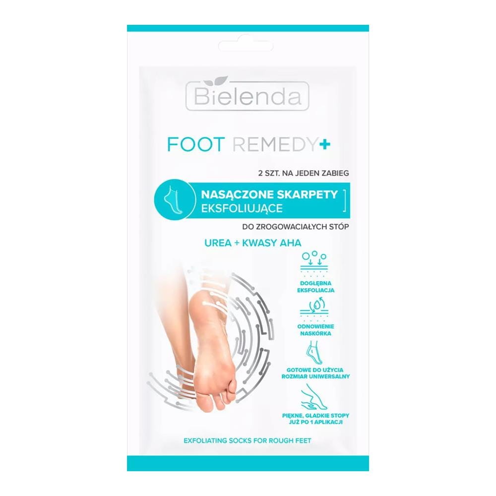 272599 BIELENDA FOOT REMEDY SKARPETKI EKSFOLIUJĄCE DO ZROGOWACIAŁYCH STÓP 5902169047207