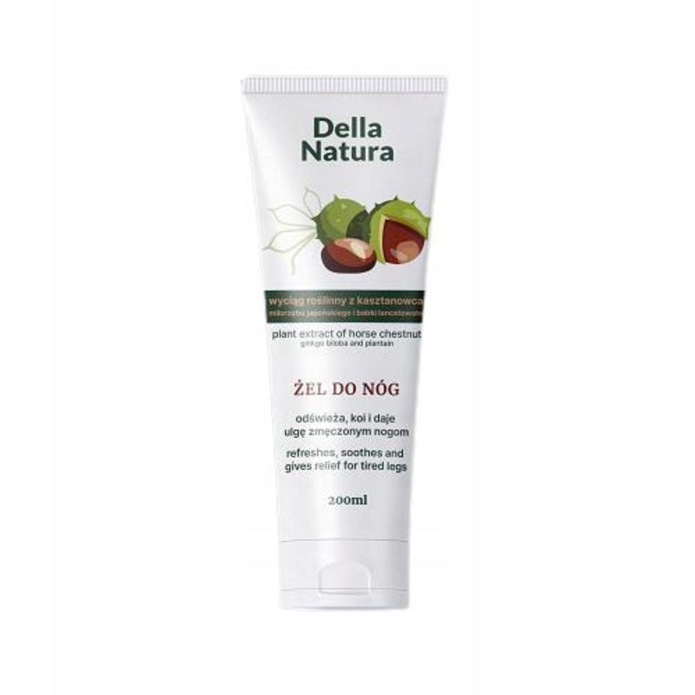 272803 DELLA NATURA ŻEL DO NÓG 200ML Z KASZTANOWCA 5904365744010