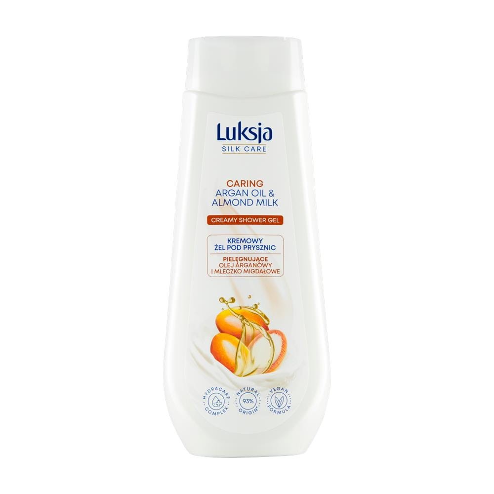 272983 LUKSJA ŻEL POD PRYSZNIC WOMEN 500ML SILC CARE OLEJ ARGANOWY I MLECZKO MIGDAŁOWE 5900536348957