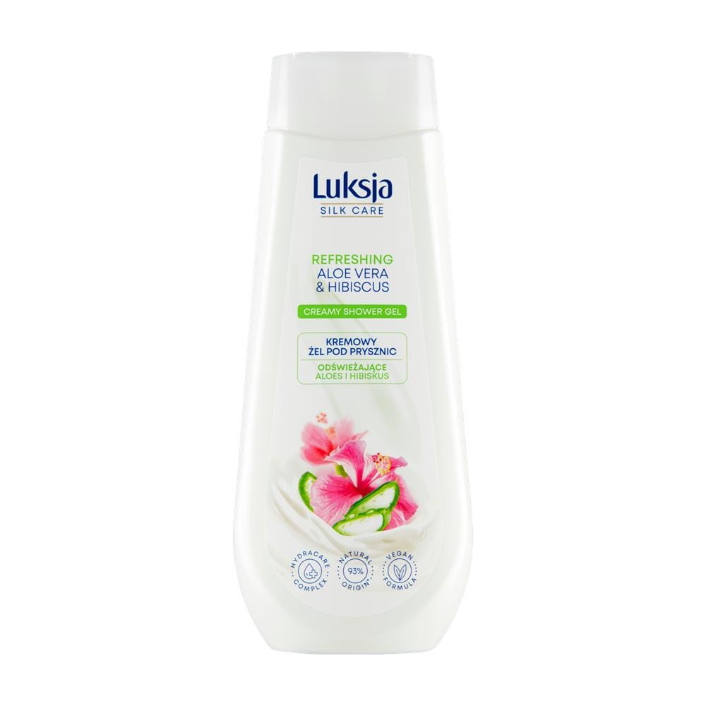 272986 LUKSJA ŻEL POD PRYSZNIC WOMEN 500ML SILC CARE ALOES I HIBISKUS 5900536348988