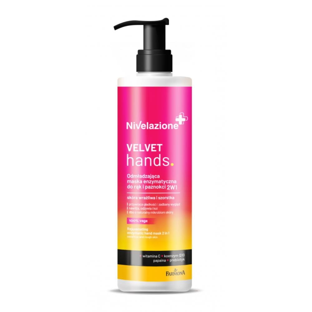 273028 NIVELAZIONE MASKA DO RĄK 200ML ODMŁADZAJĄCA ENZYMATYCZNA 2W1 SKÓRA WRAŻLIWA,SZORSTKA 5900117976692