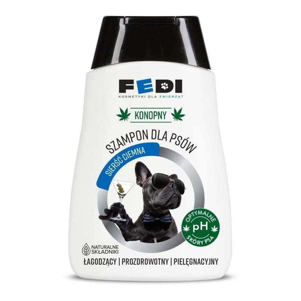 273167 FEDI SZAMPON DLA PSÓW 300ML SIERŚĆ CIEMNA 5902012110263