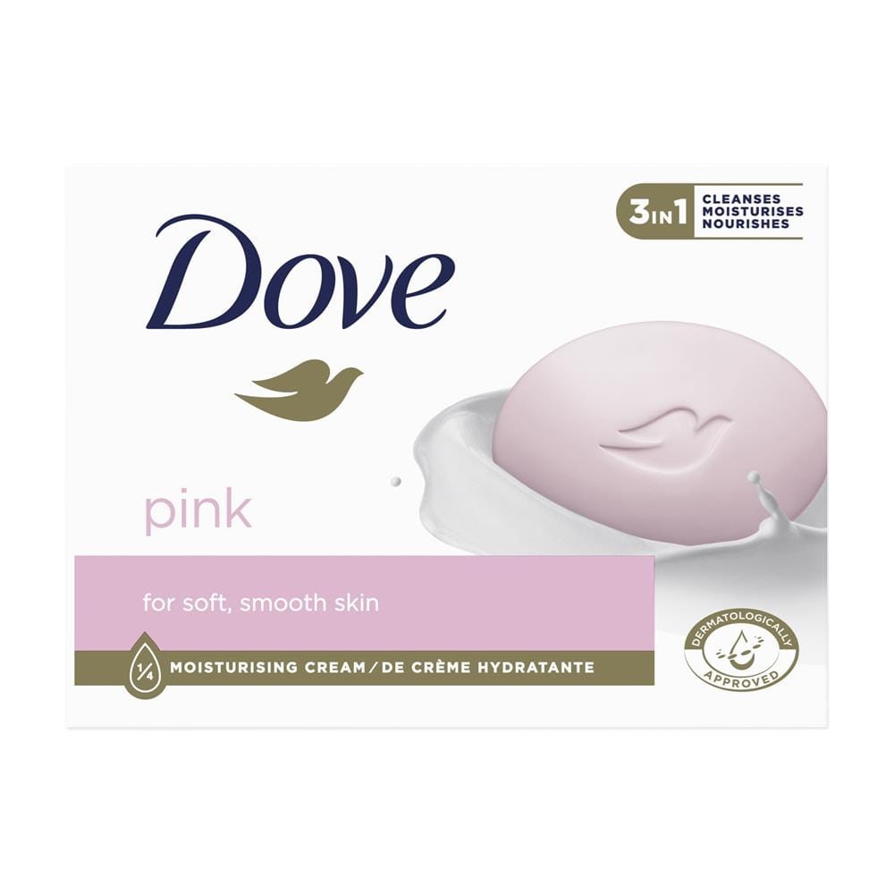 273201 DOVE MYDŁO W KOSTCE  90G PINK 8720182259813