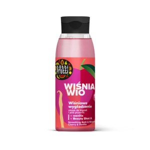 TUTTI FRUTTI WIŚNIA I WANILIA OLEJEK DO KĄPIELI I POD PRYSZNIC 400ML WYGŁADZAJĄCY