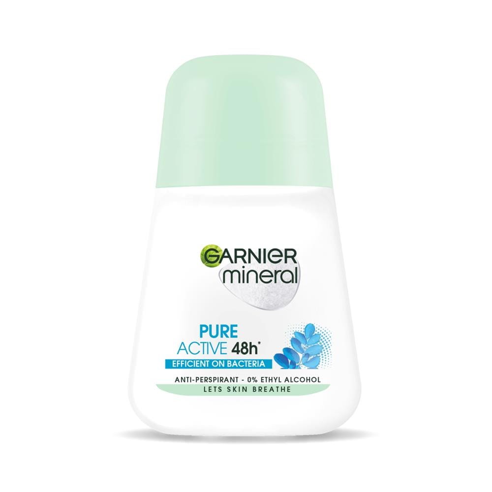 274015 GARNIER DEZODORANT WOMEN ROLL-ON 50ML PURE ACTIVE 48H 3600542475198