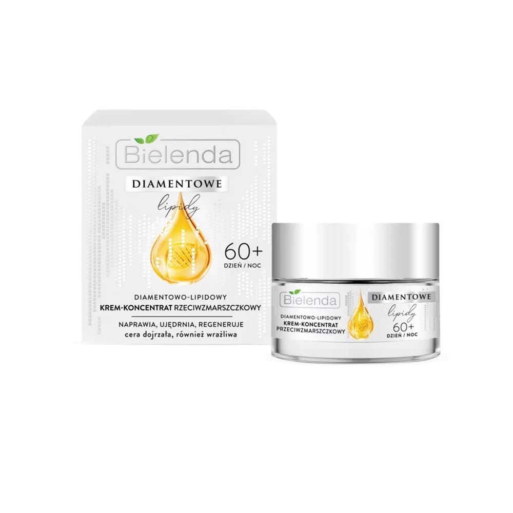 274122 BIELENDA DIAMENTOWE LIPIDY 60+ KREM DO TWARZY 50ML PRZECIWZMARSZCZKOWY NAPRAWIA,UJĘDRNIA 5902169049690