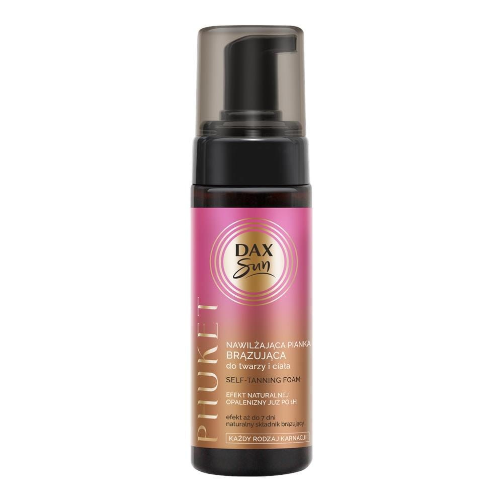 274394 DAX SUN PIANKA BRĄZUJĄCA DO TWARZY I CIAŁA 160ML PHUKET NAWILŻAJĄCA KAŻDY RODZAJ KARNAC 5900525076168