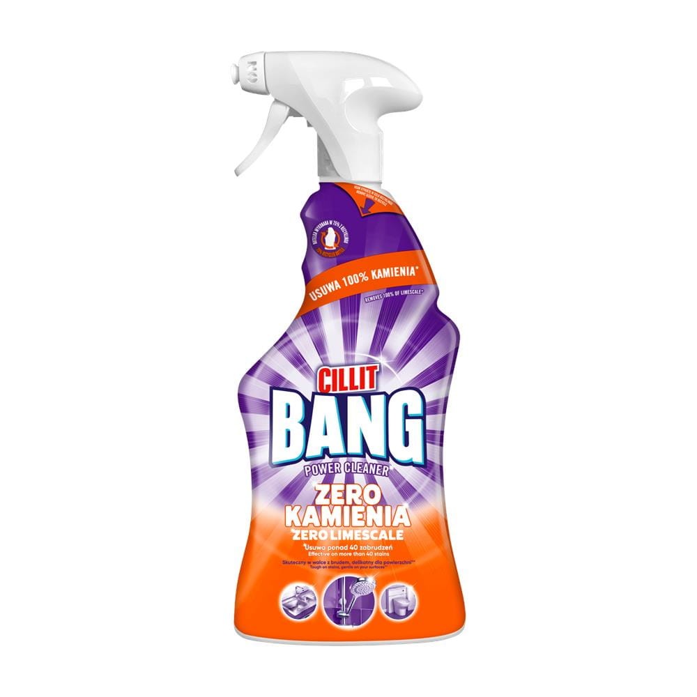 274583 CILLIT BANG SPRAY DO CZYSZCZENIA 750ML ZERO KAMIENIA 5908252006243