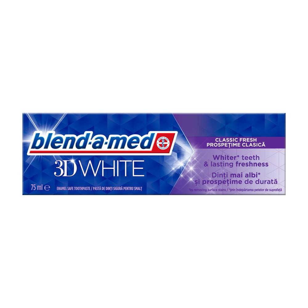 275128 BLEND-A-MED PASTA DO ZĘBÓW  75ML 3D WHITE 4015600620066