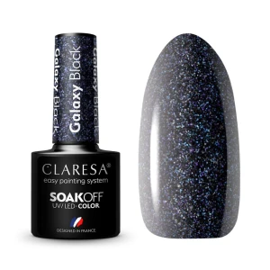 CLARESA LAKIER DO PAZNOKCI HYBRID GALAXY BLACK