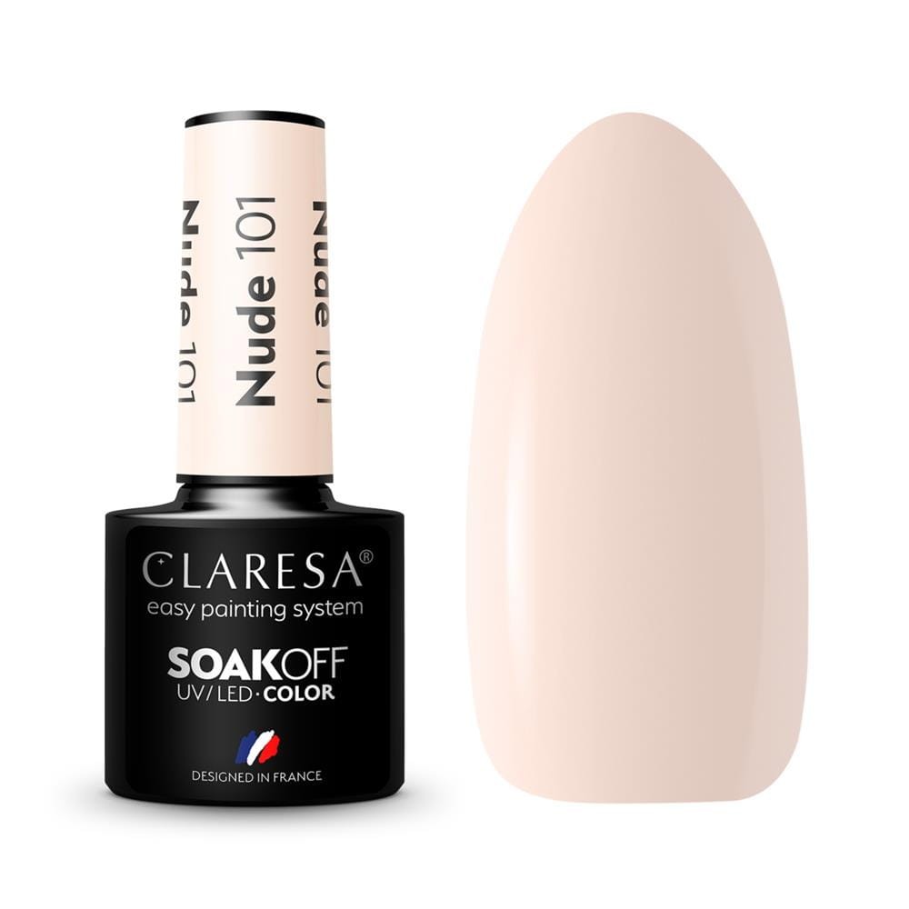 275367 CLARESA LAKIER DO PAZNOKCI HYBRID NUDE 101 5902846077091