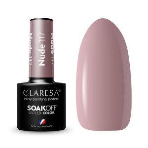 CLARESA LAKIER DO PAZNOKCI HYBRID NUDE 117