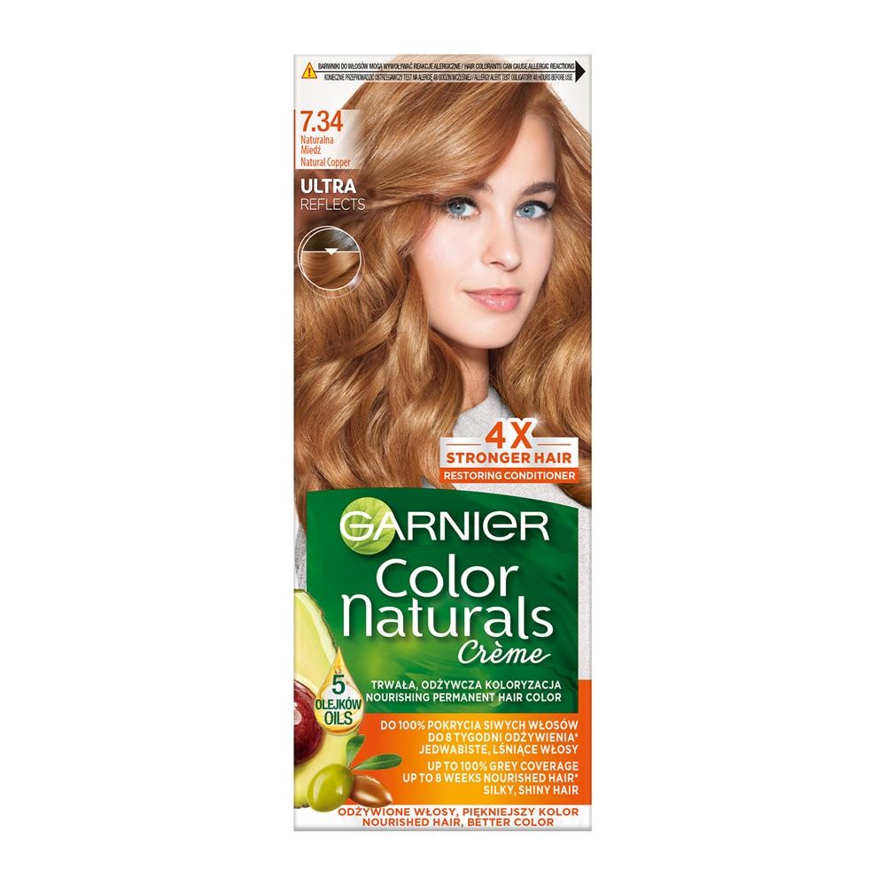 275813 GARNIER COLOR NATURALS FARBA KOL    8.11 NATURALNY RUDY / NATURAL COPPER 3600542482790