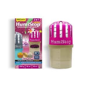 276964 HUMISTOP POCHŁANIACZ WILGOCI DO 18M2/45M3 KWIATOWY/FLORAL 5902768765038