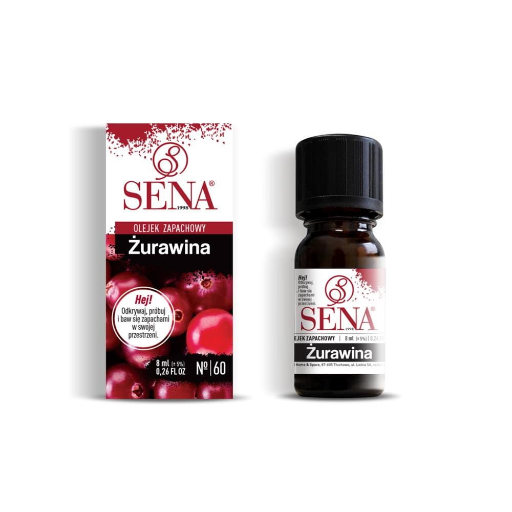 277088 SENA OLEJEK ZAPACHOWY 8ML ŻURAWINA 5904653749161