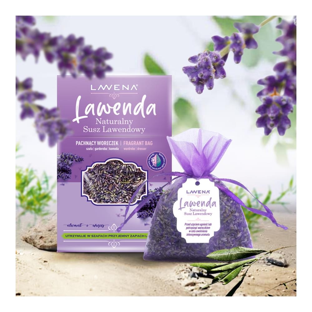 277277 LAWENA SUSZ LAWENDOWY DO SZAF,GARDEROBY,KOMODY WORECZEK 5906239000987