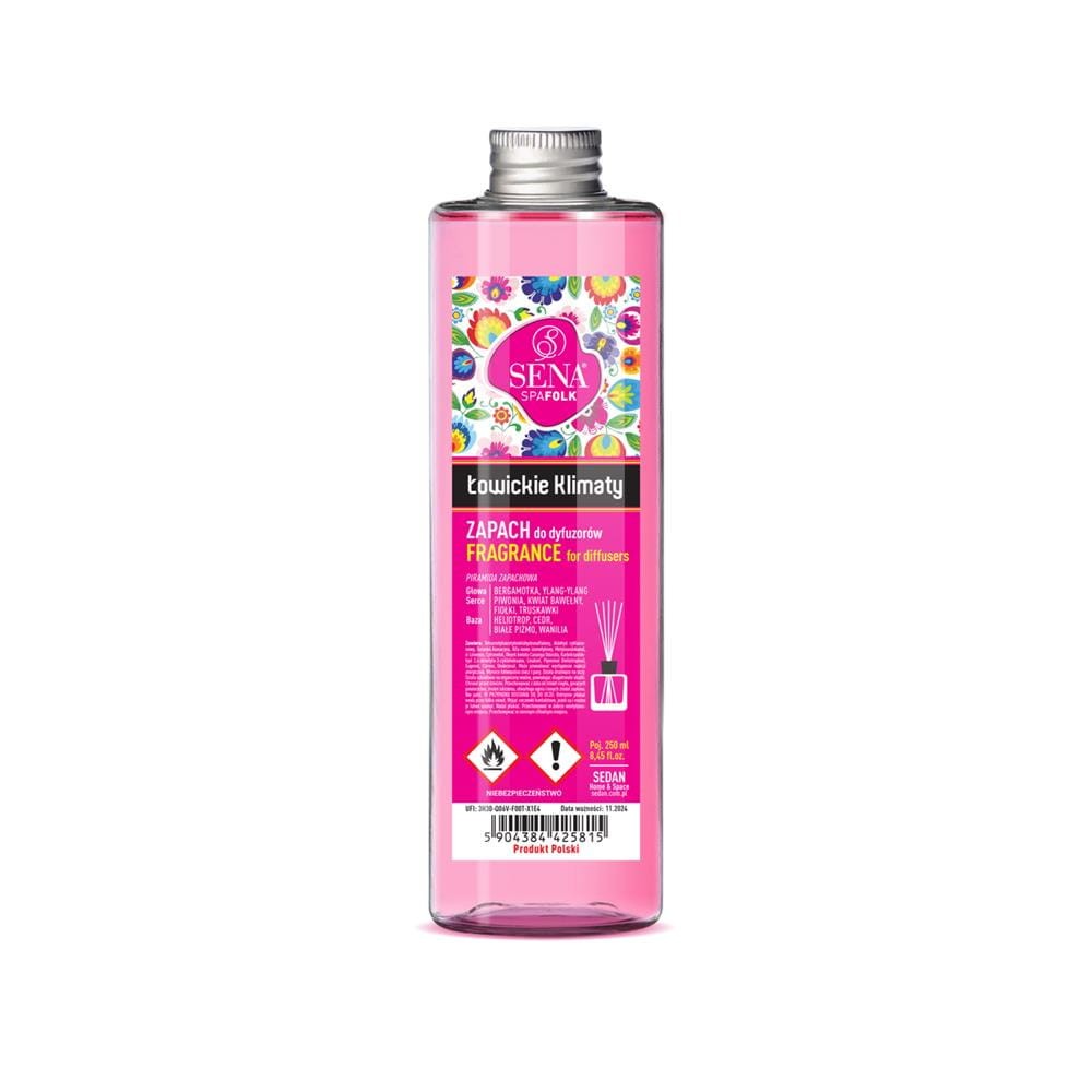 277481 SENA FOLK PATYCZKI PACHNĄCE ZAPAS 250ML ŁOWICKIE KLIMATY 5904384425815