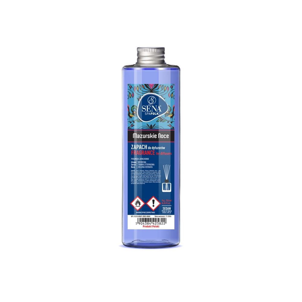 278138 SENA FOLK PATYCZKI PACHNĄCE ZAPAS 250ML MAZURSKIE NOCE 5904384425822
