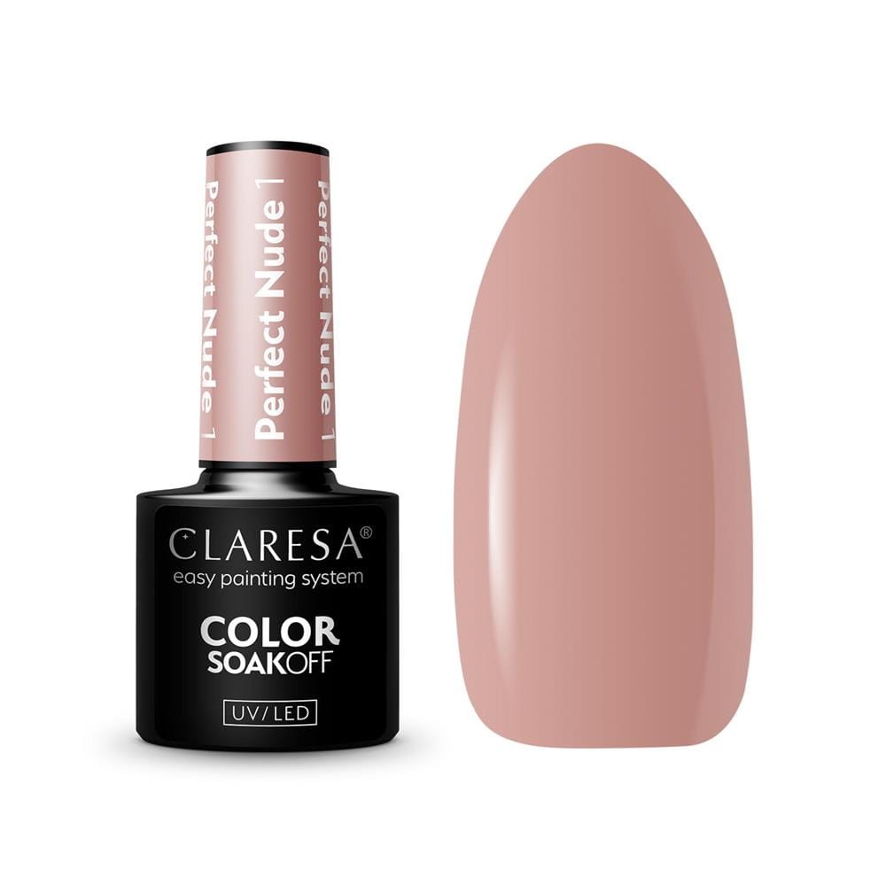 278571 CLARESA LAKIER DO PAZNOKCI HYBRID PERFECT NUDE 1 5903819816006