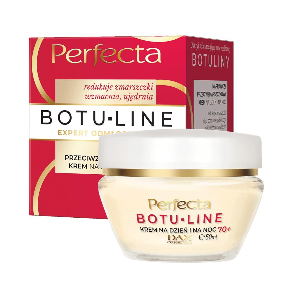 278869 PERFECTA BOTU-LINE 70+ KREM DO TWARZY 50ML REDUKUJE ZMARSZCZKI,WZMACNIA,UJĘDRNIA 5900525076243
