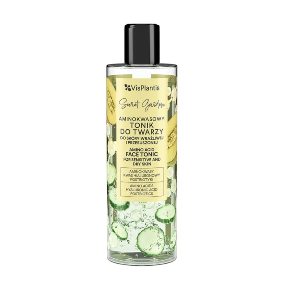 280469 VIS PLANTIS SECRET GARDEN TONIK 200ML AMINOKWASOWY SKÓRA WRAŻLIWA,PRZESUSZONA 5907618134682