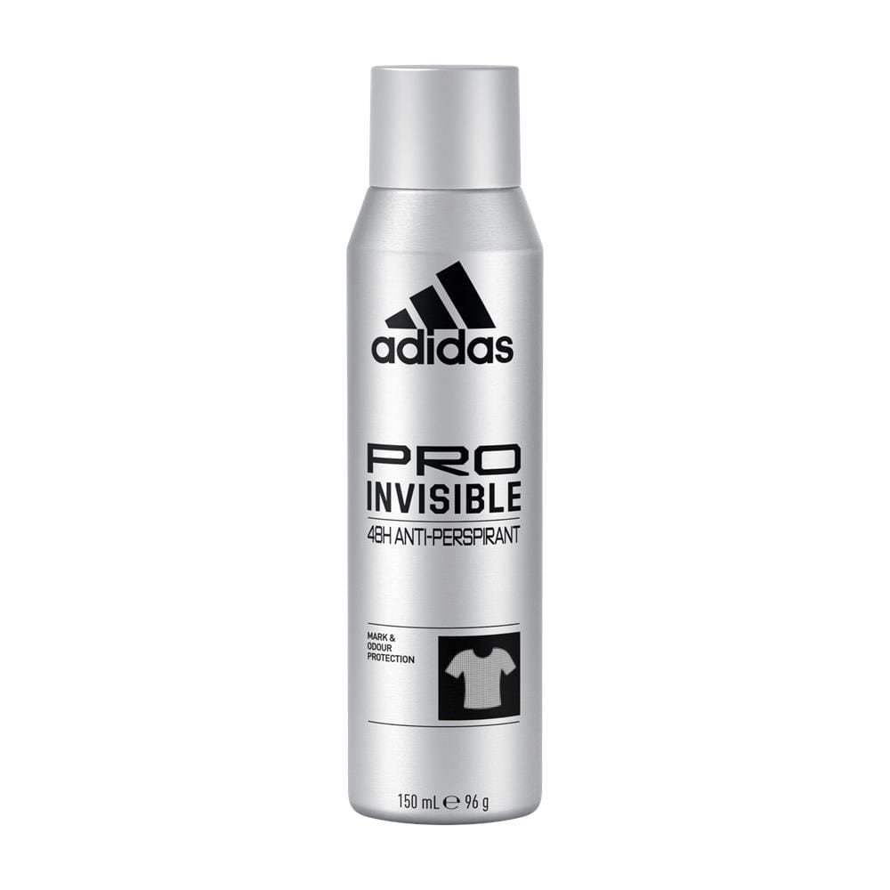 280559 ADIDAS MEN PRO INVISIBLE DEZODORANT SPRAY 150ML 3616303440398