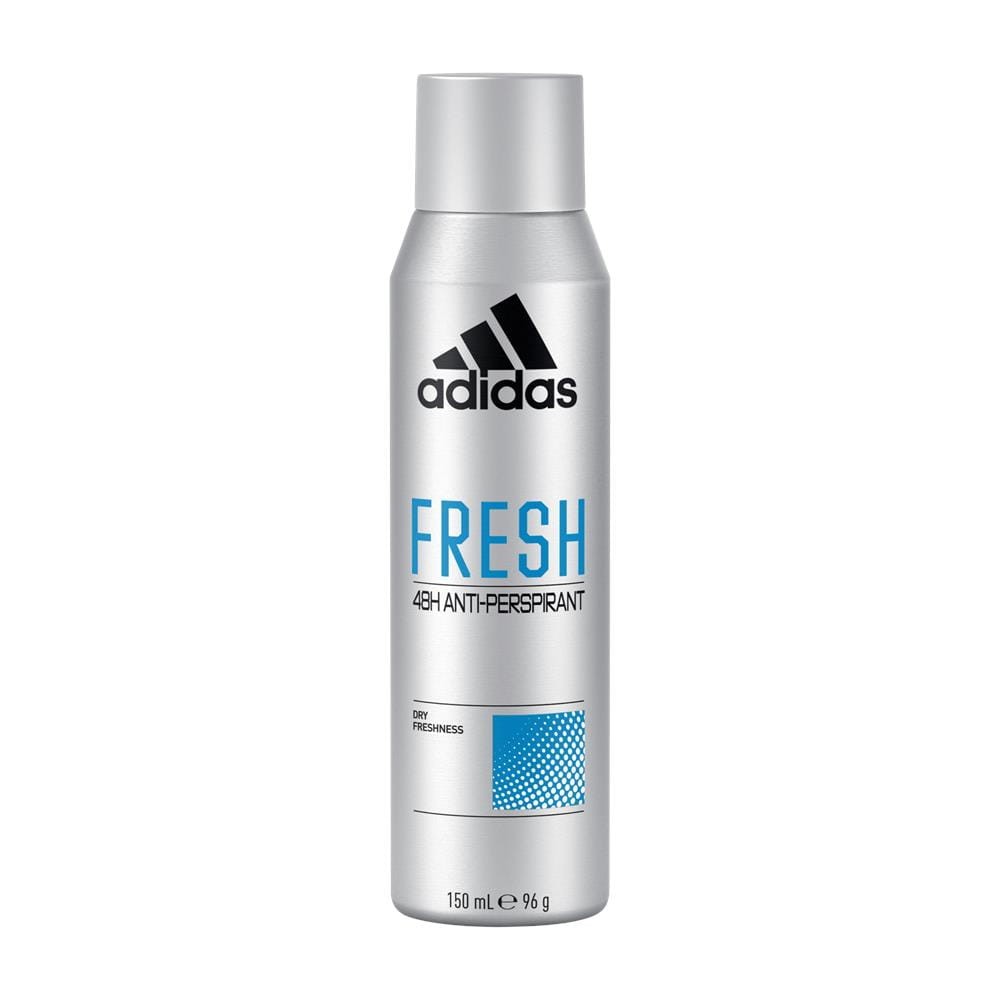 280560 ADIDAS MEN FRESH DEZODORANT SPRAY 150ML 48H ANTI-PERSPIRANT 3616303440008