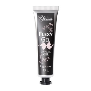 280686 ELISIUM FLEXY GEL DO PAZNOKCI 25G LIGHT ROSE 5902539718188