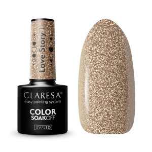 CLARESA LAKIER DO PAZNOKCI HYBRID LOVE STORY 1