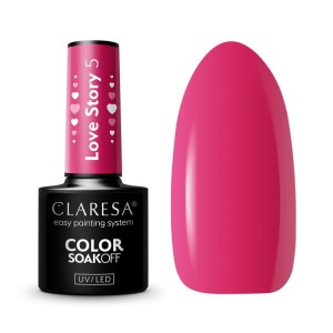 CLARESA LAKIER DO PAZNOKCI HYBRID LOVE STORY 5