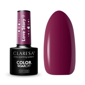 282446 CLARESA LAKIER DO PAZNOKCI HYBRID LOVE STORY 9 5903819817881