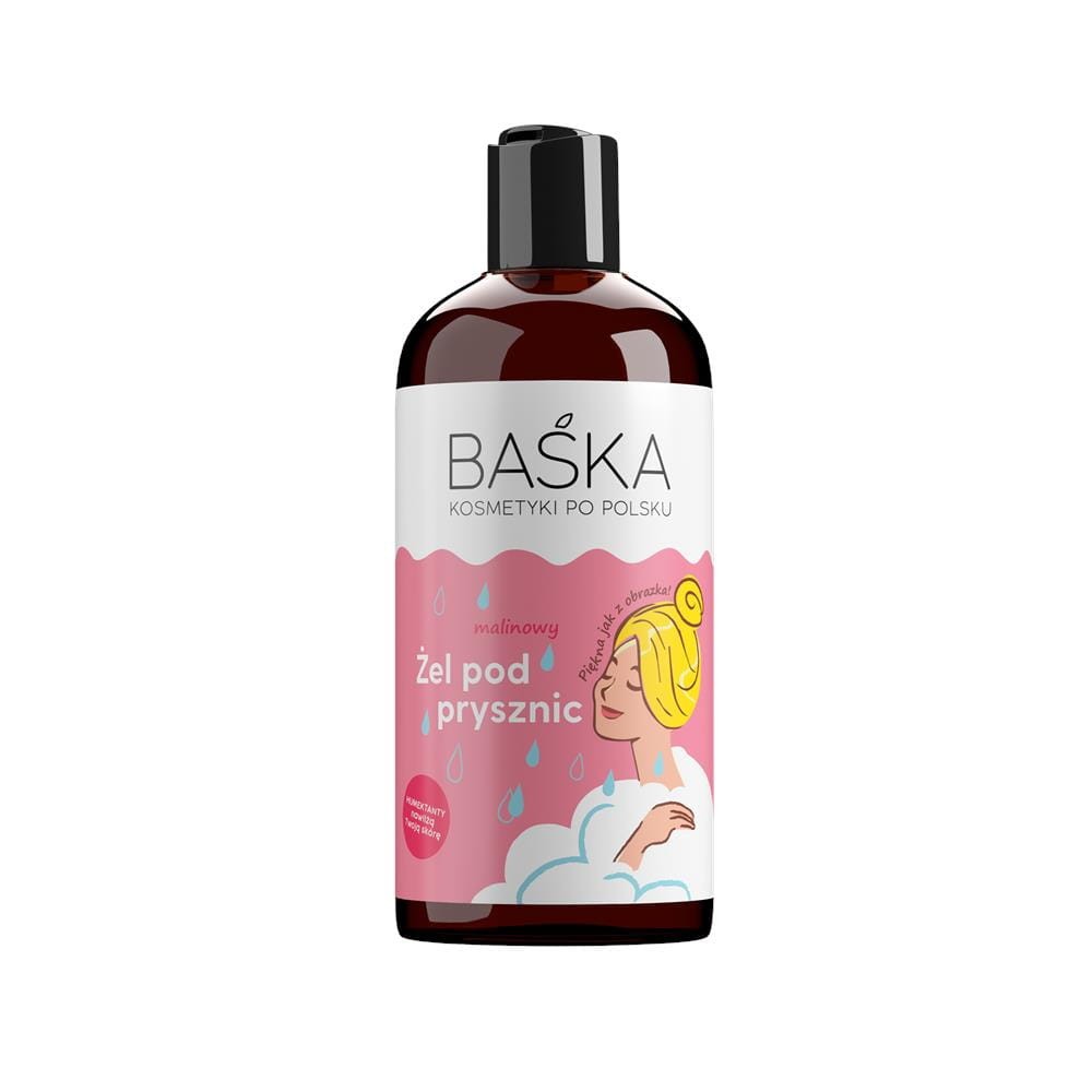 284104 BAŚKA ŻEL POD PRYSZNIC 500ML MALINA 5907479387937