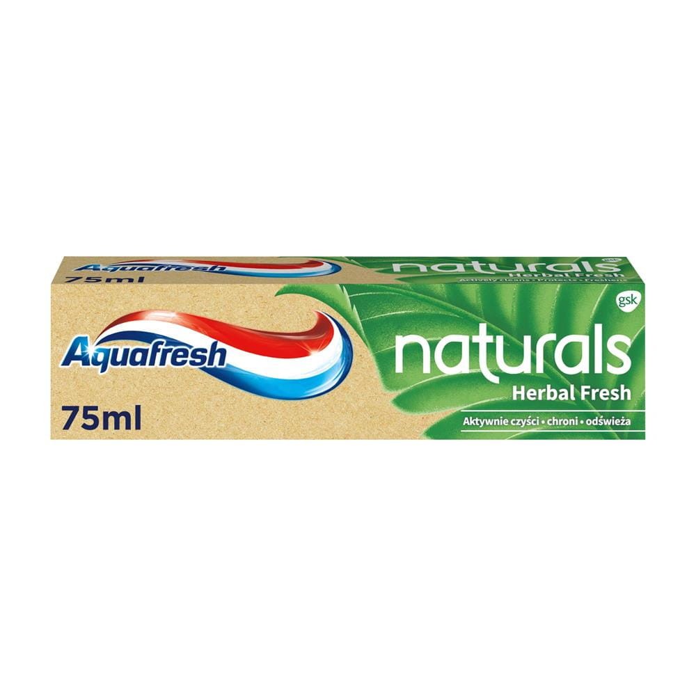 272568 AQUAFRESH PASTA DO ZĘBÓW 75ML NATURAL HERBAL FRESH 5054563120267