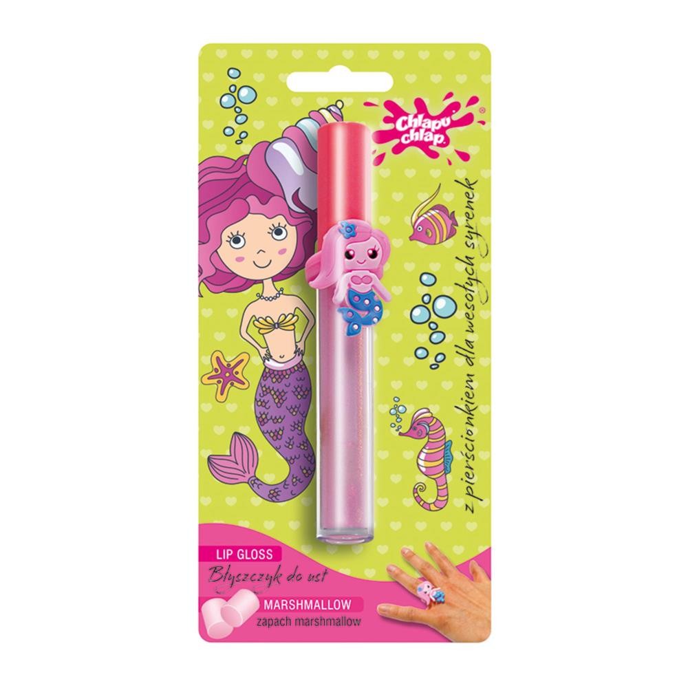 286655 CHLAPU CHLAP BŁYSZCZYK DO UST Z PIERŚCIONKIEM MARSHMALLOW 5901571012438