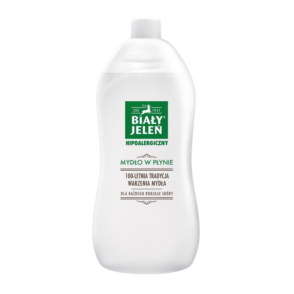 29918 BIAŁY JELEŃ MYDŁO W PŁYNIE ZAPAS 1L NATURALNE 5900133004348