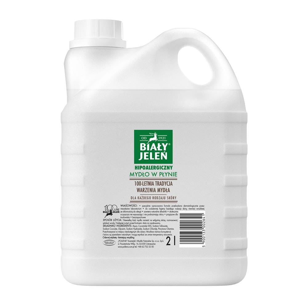 101969 BIAŁY JELEŃ MYDŁO W PŁYNIE ZAPAS 2L NATURALNE 5900133002641