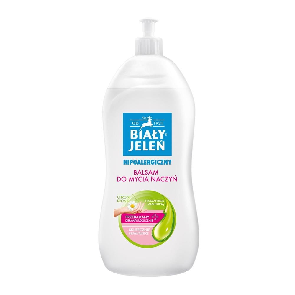 120334 BIAŁY JELEŃ PŁYN DO NACZYŃ 1L BALSAM 5900133006496