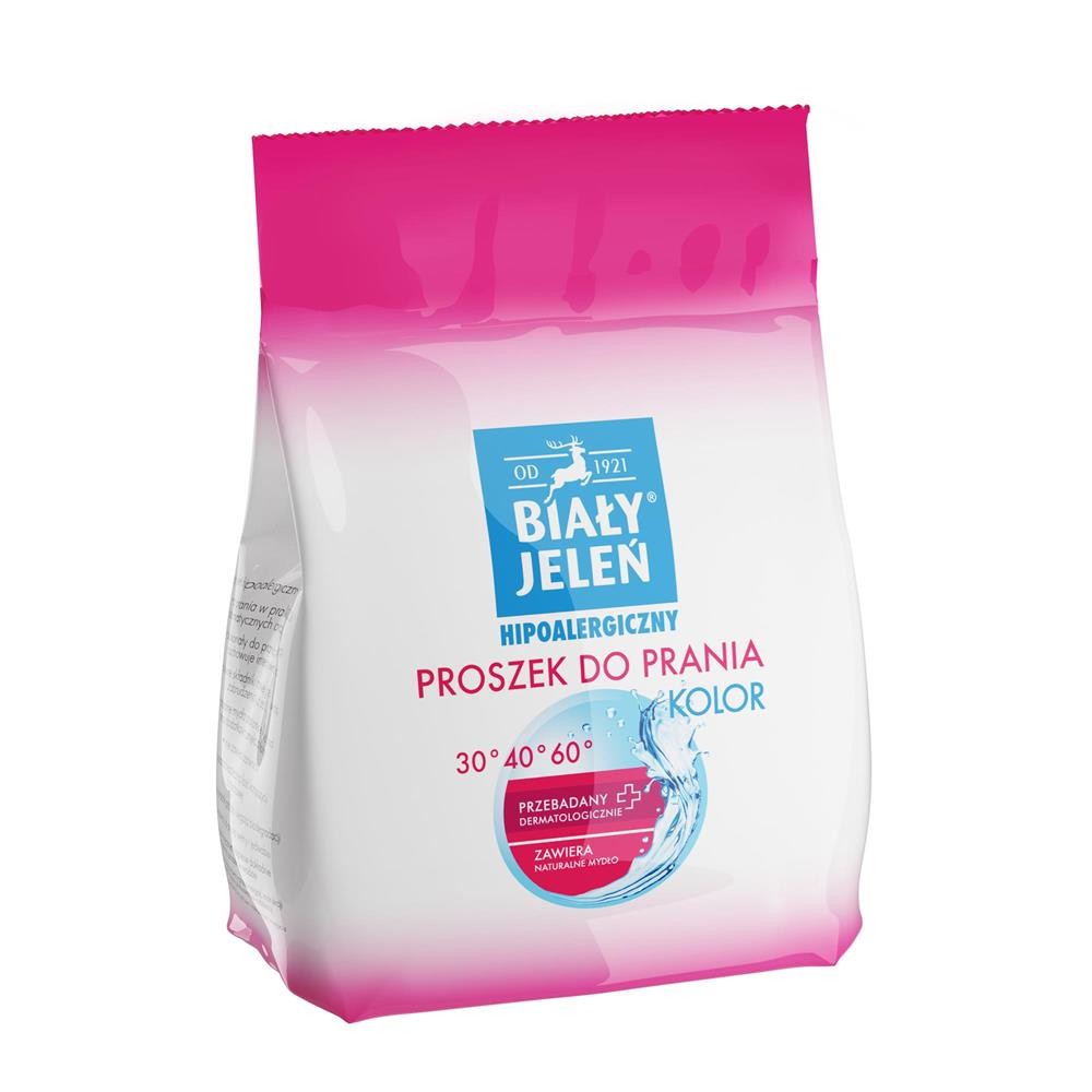 122053 BIAŁY JELEŃ PROSZEK DO PRANIA 1.5KG KOLOR 5900133005949