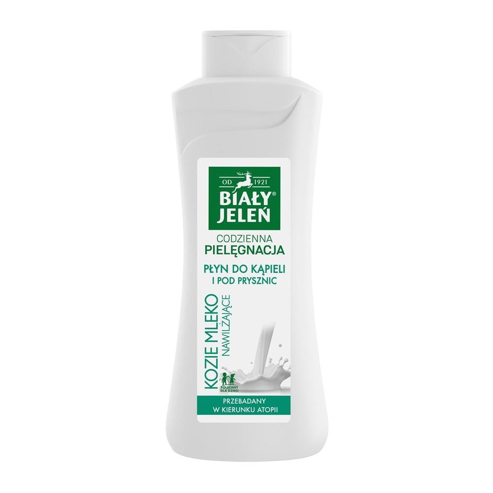 166505 BIAŁY JELEŃ PŁYN DO KĄPIELI 750ML KOZIE MLEKO 5900133010004